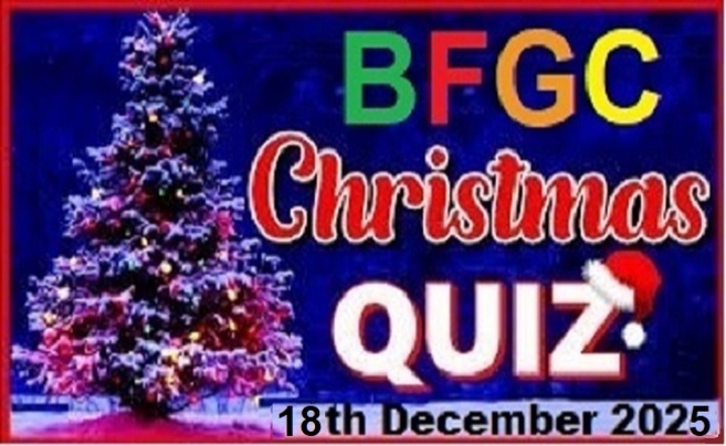 Christmas Quiz Night Thursday 18th December 2025