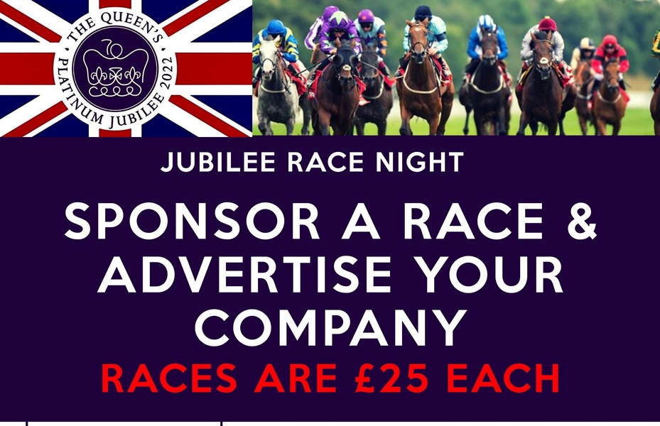 Jubilee Race Night - Friday 3rd June 2022