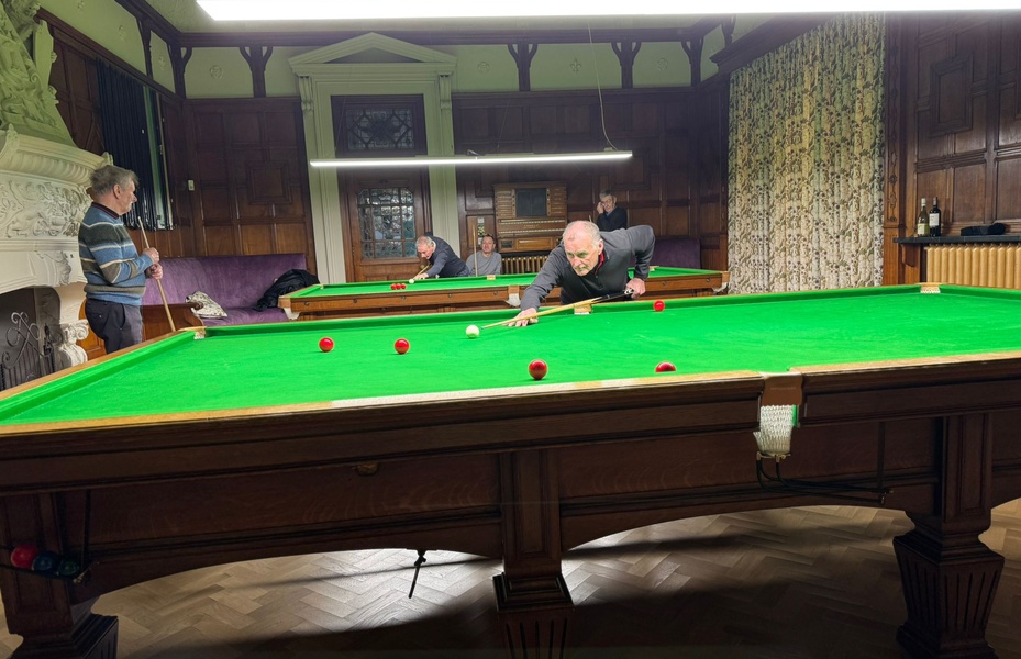 SENIORS 7 BALL SNOOKER TOURNAMENT